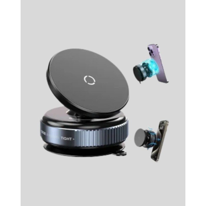 BFS Mıknatıslı Araç Telefon Tutucu Vakum Teknolojili 360° Ayarlanabilir