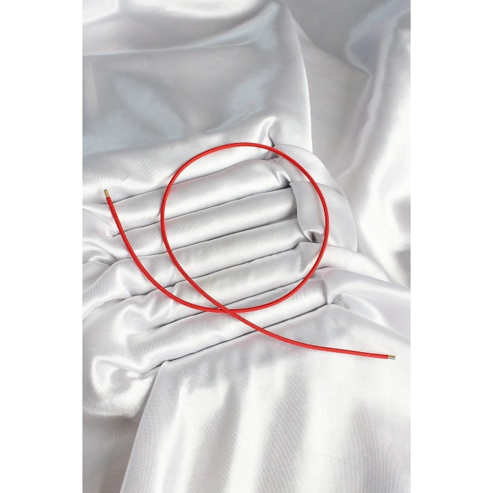 BFS Mıknatıslı Kırmızı Renk Sarmal Kadın Bileklik