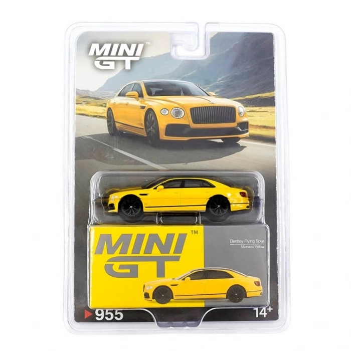 BFS  Mini GT 1/64 Bentley Flying Spur Monaco Yellow - Blister Paket