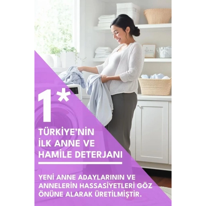 BFS   Minoris MOM Organik Sıvı Çamaşır Deterjanı 1 Lt 50 Yıkama
