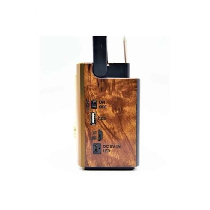 BFS Müzik Kutusu Bluetooth Bağlantılı El Fenerli Nostaljik Tasarım Radyo