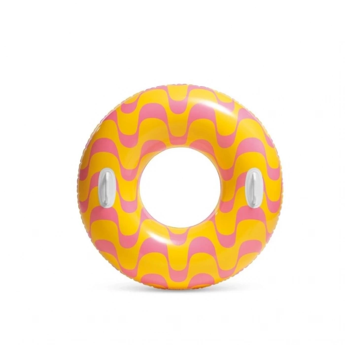 BFS Nessiworld 59256 Tutamaçlı Girdap Halkaları Desenli Simit 91 cm