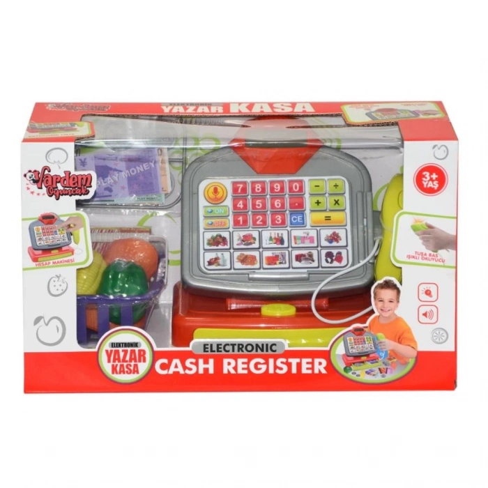 ÇOK SATAN BFS Nessiworld  HUA-66075-66077 Işıklı ve Sesli Elektronik Yazarkasa -Vardem