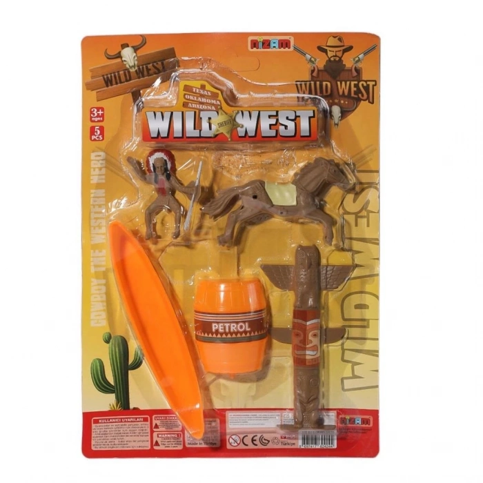 ÇOK SATAN BFS   NZM-424 Küçük Vahşi Batı Oyun Seti