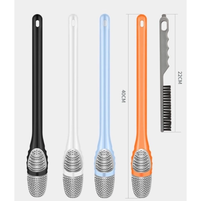 ÇOK SATAN BFS  Ördek Tasarımlı Silikon Tuvalet ve İnce Detay Fırçası