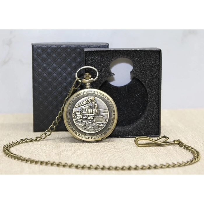 ÇOK SATAN BFS Özel Kutulu Tren Temalı Köstekli Saat Alk4670