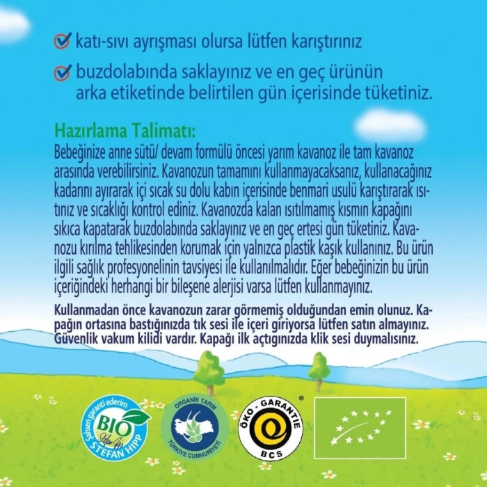 BFS    p Organik Sebze Karışımı 125 Gr