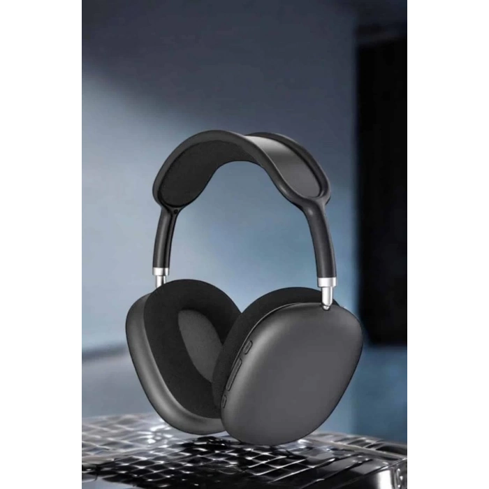 BFS P9 Plus Hi-fi Ses Kalitesi Ayarlanabilir Mikrofonlu Bluetooth Kulaklık Siyah