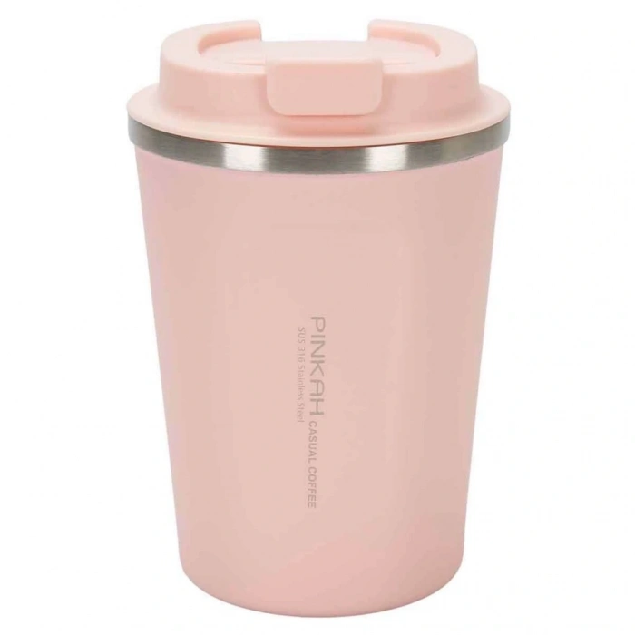 ÇOK SATAN BFS Pınkah Paslanmaz Çelik Kahve Termos Bardağı 380 ml