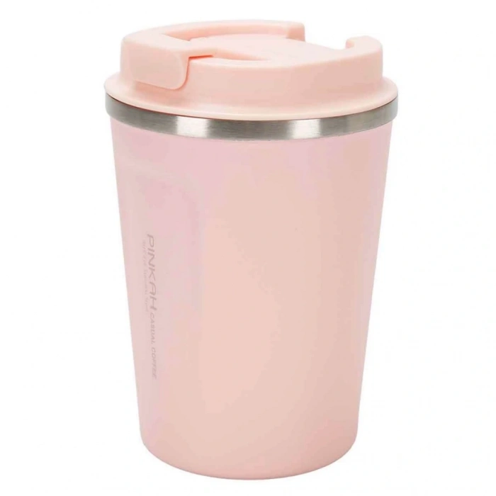 ÇOK SATAN BFS Pınkah Paslanmaz Çelik Kahve Termos Bardağı 380 ml