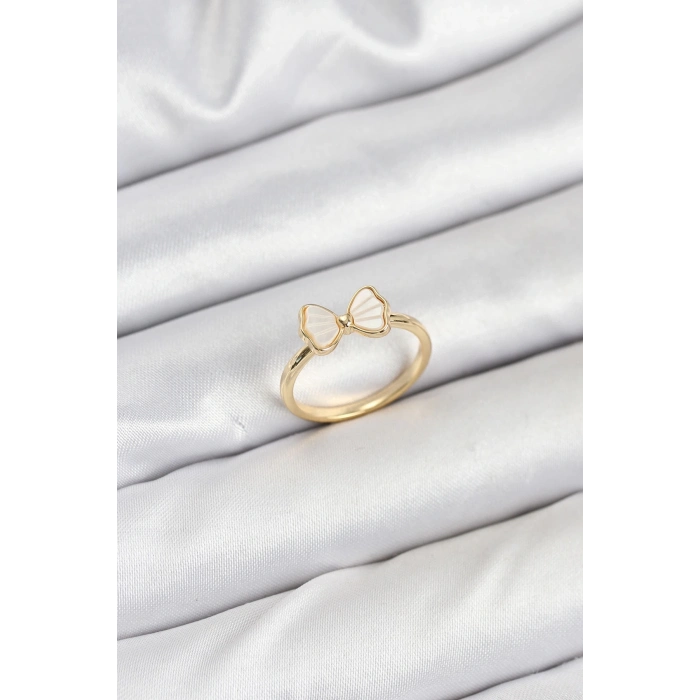 ÇOK SATAN BFS Pirinç Gold Renk Fiyonk Model Kadın Yüzük