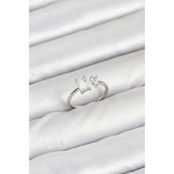 ÇOK SATAN BFS Pirinç Gold Renk Zirkon Taşlı Kadın Yüzük