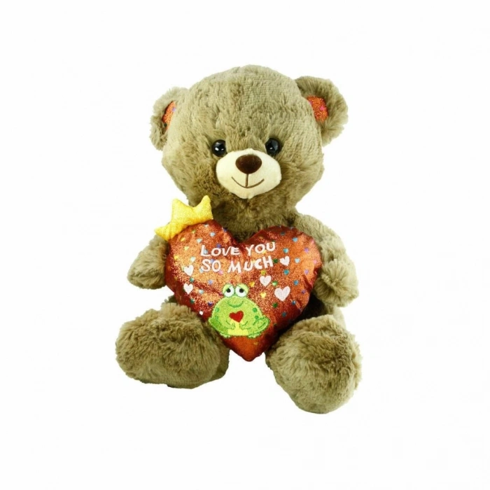 BFS   PJH2323 Peluş Kalpli Ayı Love You 30 cm