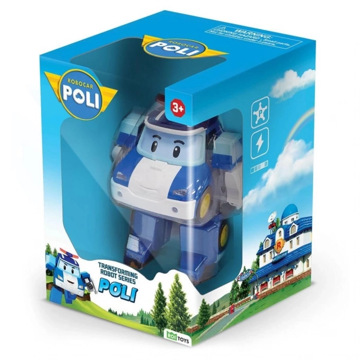 ÇOK SATAN BFS   POLI MRT-0650 Robocar Poli Transforming Robot Poli Figür