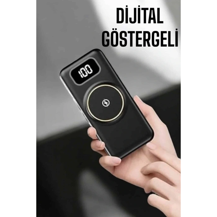 BFS Powerbank Taşınabilir 10.000 Mah Hızlı Şarj Dijital Göstergeli