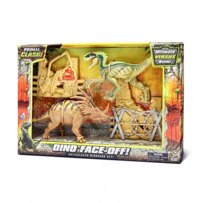 BFS   Primal Clash Dino Face-Off Oyun Seti