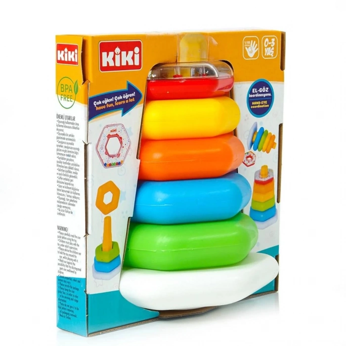 BFS     Renkli Altıgen Halkalar Çıngıraklı AE-1510