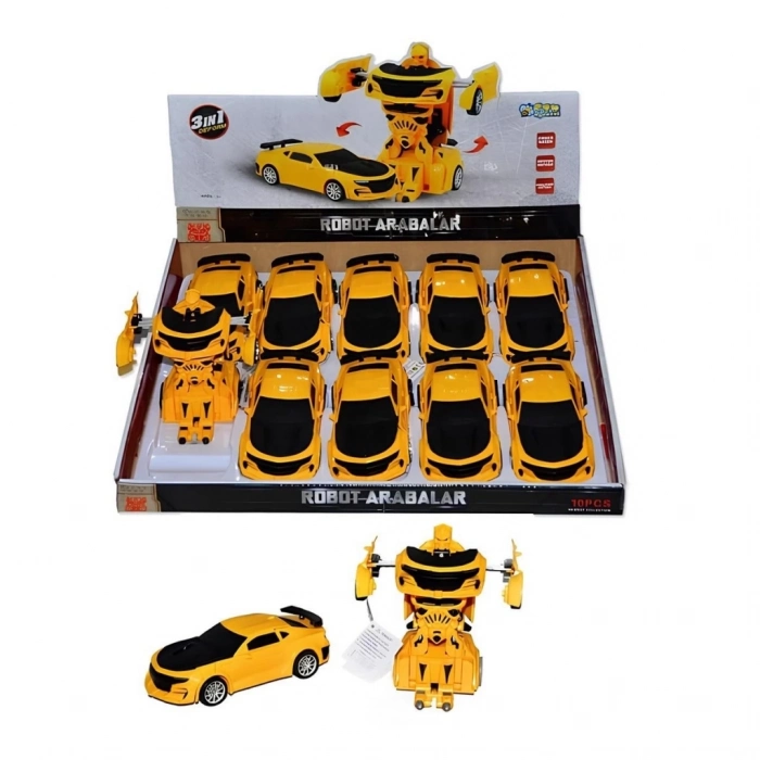 BFS   Robot Olan Araba Sarı CN1997