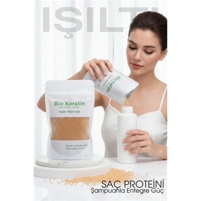 BFS Saç Bakım Proteini Yıpranmış Saçlar İçin 50g Hair Protein