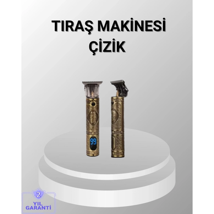 BFS Şarjlı Kablosuz Tıraş Makinesi – 1800 mAh Batarya, Uzun Pil Ömrü, Profesyonel Sessiz Motor