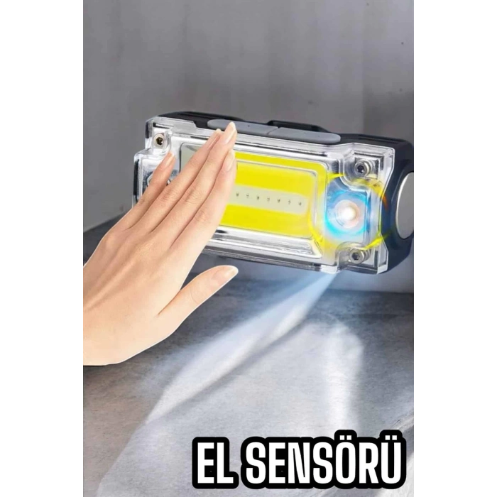 BFS Şarjlı Kafa Feneri Suya Dayanıklı Ayarlanabilir Kamp Feneri