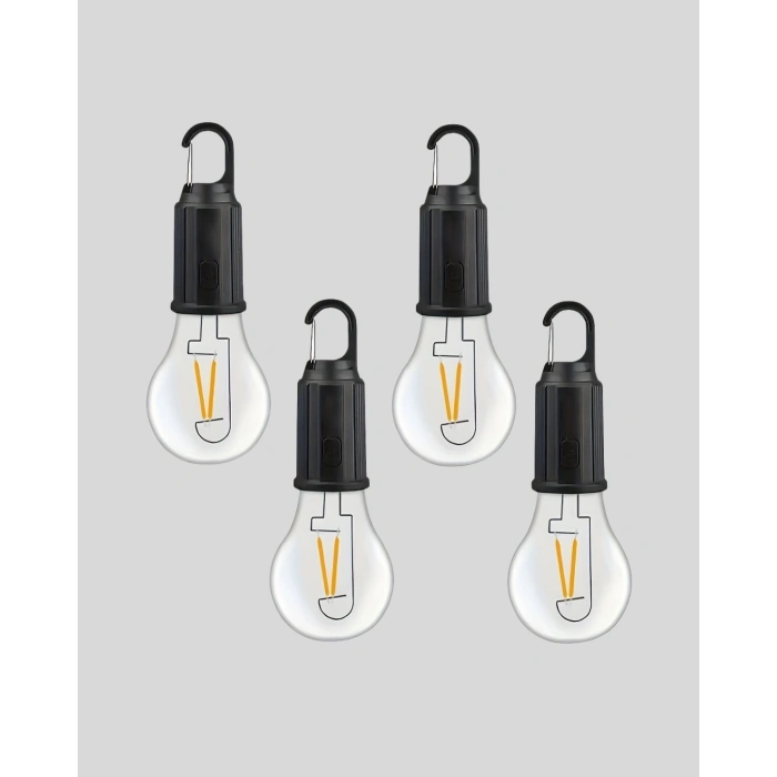 BFS Şarjlı Kancalı LED Lamba – Kamp, Balkon ve Acil Durum Işığı