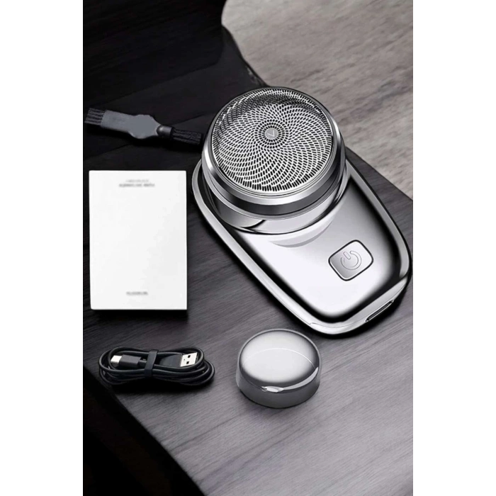 BFS Seyahat Tipi Tıraş Makinesi Taşınabilir Kablosuz Mini Paslanmaz Çelik