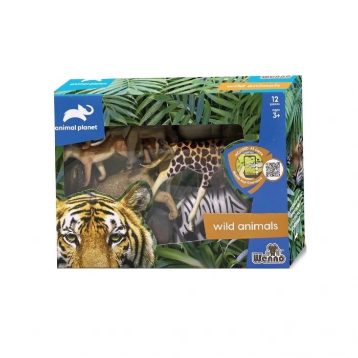 BFS  SH-5901 Vardem Kutulu 12 Parça Vahşi Hayvan Seti