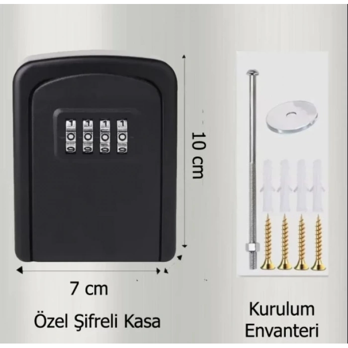 ÇOK SATAN BFS  Şifreli Anahtar ve Eşya Saklama Güvenlik Kasası