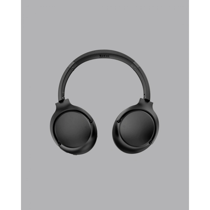 BFS Siyah Kablosuz Bluetooth Kulaklık 300 mAh Hızlı Şarj Katlanabilir Pedli