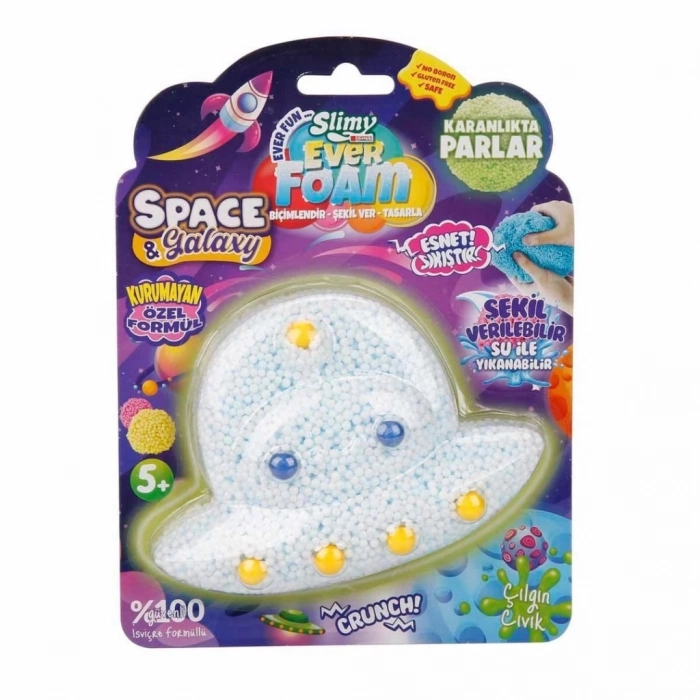 BFS   Slimy Ever Gece Parlayan Köpük Slime Ufo