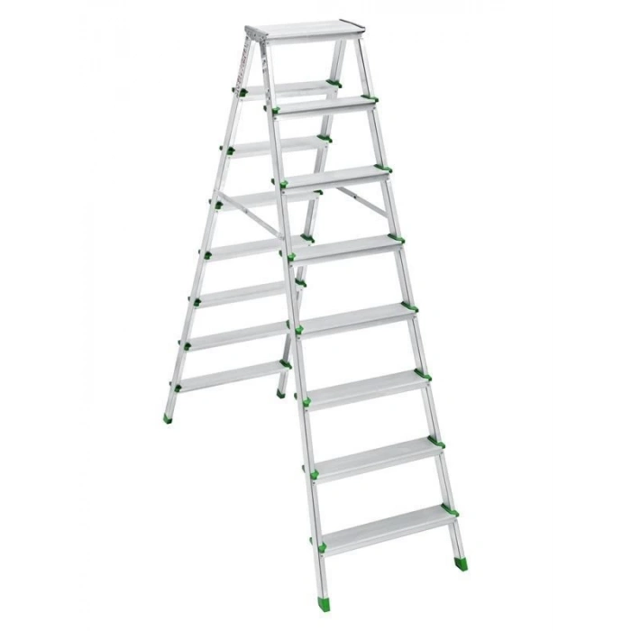 ÇOK SATAN BFS SM Saraylı 8+8 Çift Taraflı Alüminyum Merdiven