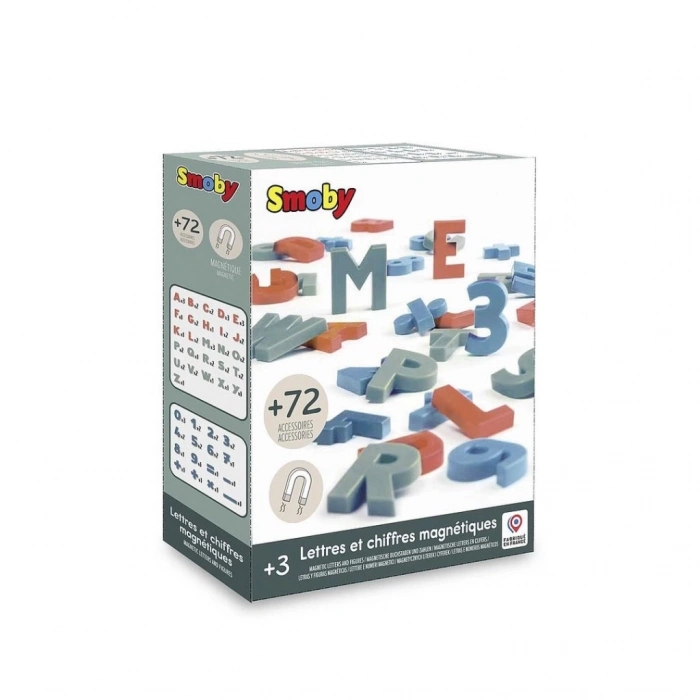 BFS  Smoby 72 Magnetic Letters & Numbers