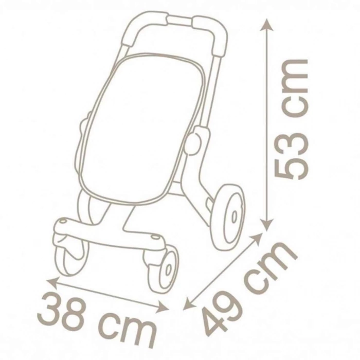 BFS  Smoby Baby Nurse Oyuncak Metal Bebek Puseti