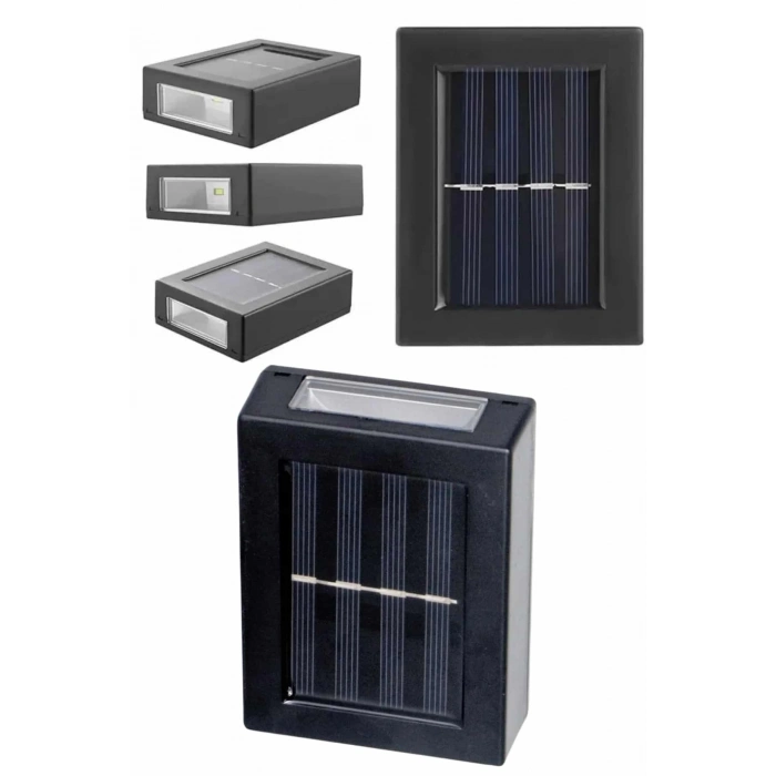 BFS Solar Lamba Dekoratif Aplik Su Geçirmez Led Işıklı Duvar Lambası