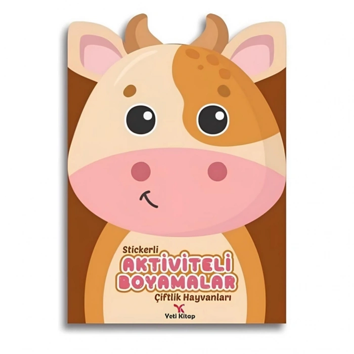BFS   Stickerli Aktivite ve Boyamalar - Çiftlik Hayvanları