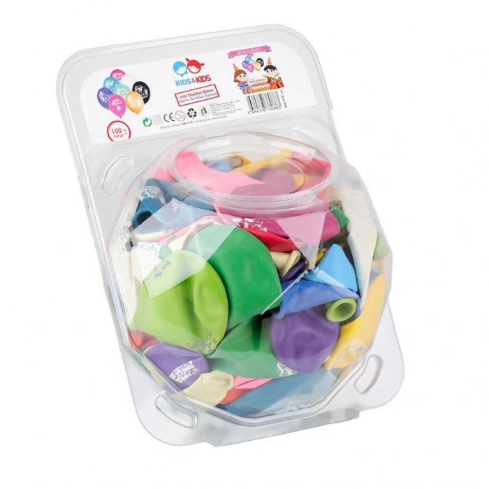 ÇOK SATAN BFS   STR-122 İyi ki Doğdun Balonları 100lü