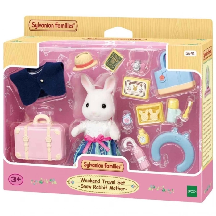 BFS Sylvanian Families Hafta Sonu Seyahat Seti Kar Tavşanı Anne 5641