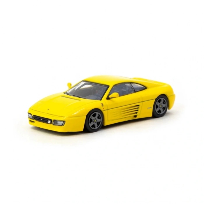 BFS  Tarmac Works X iXO Models 1/64 Ferrari 348 Challenge Yellow