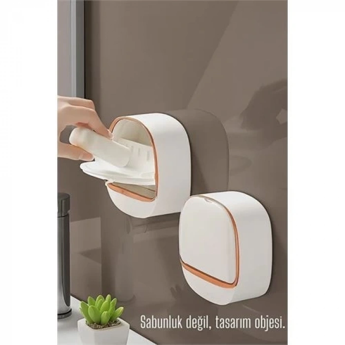 ÇOK SATAN BFS  Tasarım Obje 2 Lİ Sabunluk - Kendinden Yapışkanlı Sabunluk