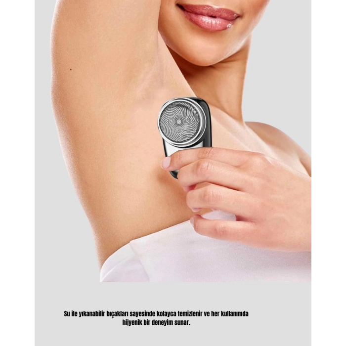 BFS Taşınabilir Şarjlı Mini Tıraş Makinesi – Hassas Kesim, Hızlı Şarj, Kolay Temizlik