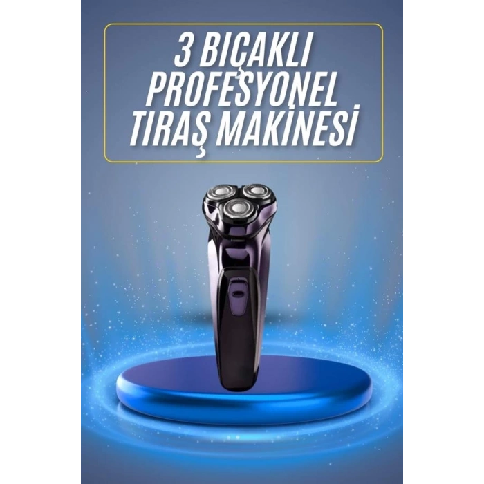 BFS Tıraş Makinesi Hassas Ciltlere Özel Döner Başlıklı Pürüzsüz Görünüm