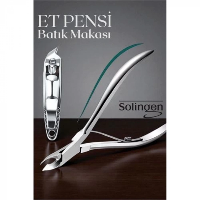 BFS  Tırnak Et Pensi - Et Makası - Batık Tırnak Makas Seti Solingen Profesyonel