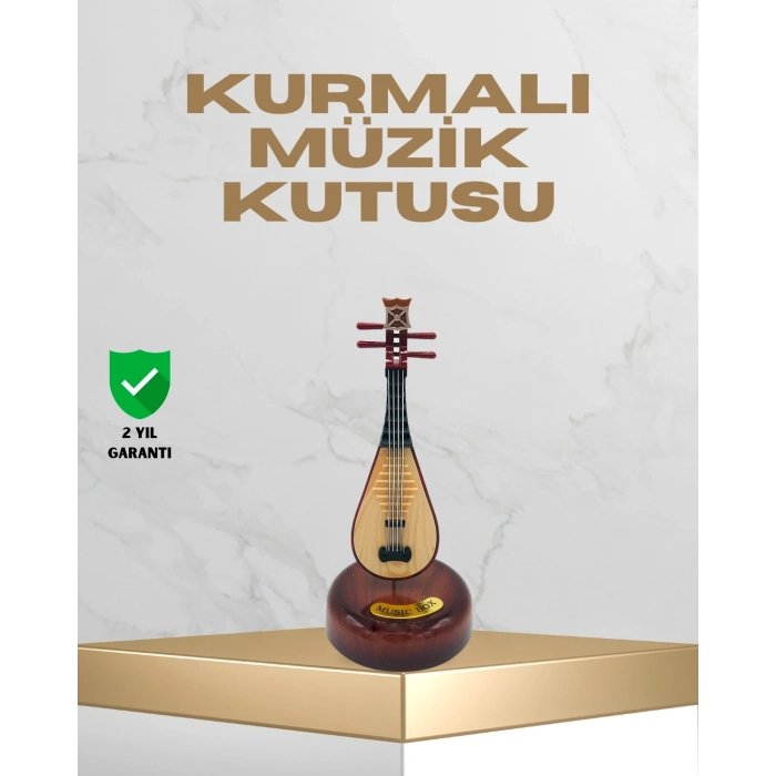 BFS Ud Sembolü Müzik Kutusu Estetik Tasarım Melodi Destekli
