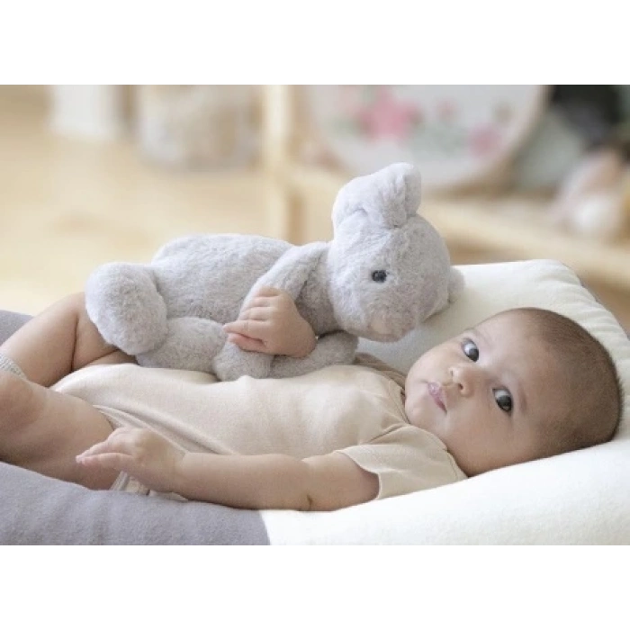 BFS    Uyku Arkadaşım Oturabilen Tavşan 30 Cm 730 Gri