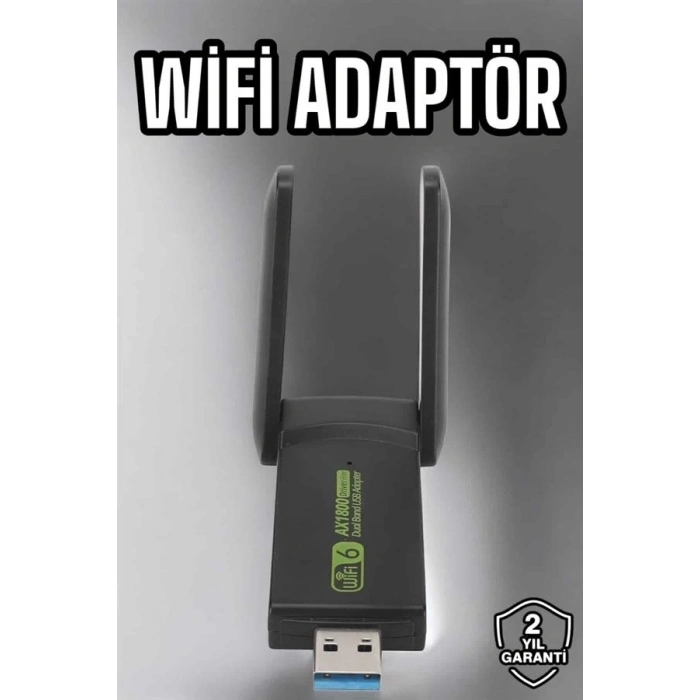 BFS Wifi Adaptör Çift Bantlı Kablosuz Wifi Adaptörü
