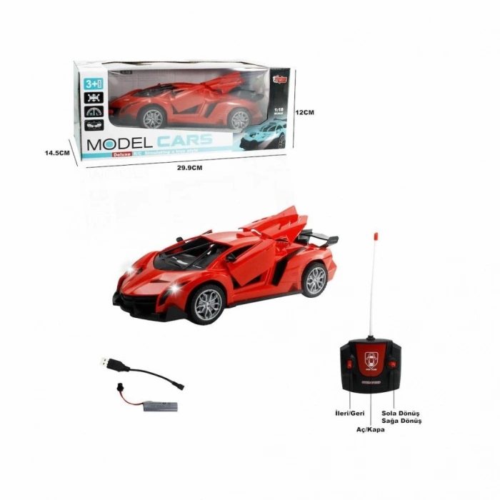 BFS  XFG-789-104C Kumandalı Şarjlı 1:18 Kapı ve Bagaj -Vardem