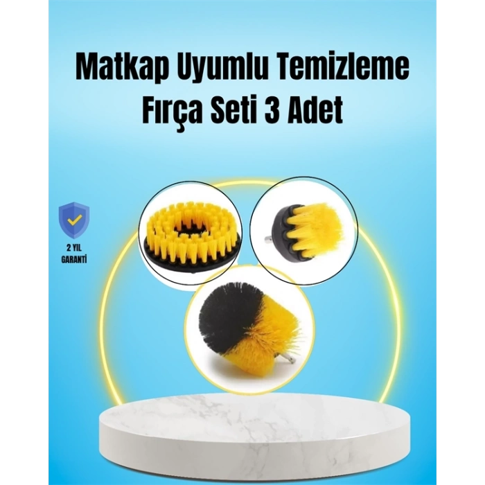 BFS Yağ, Kir ve Pas Temizliği İçin Güçlü Naylon Kıllı Temizlik Fırçası