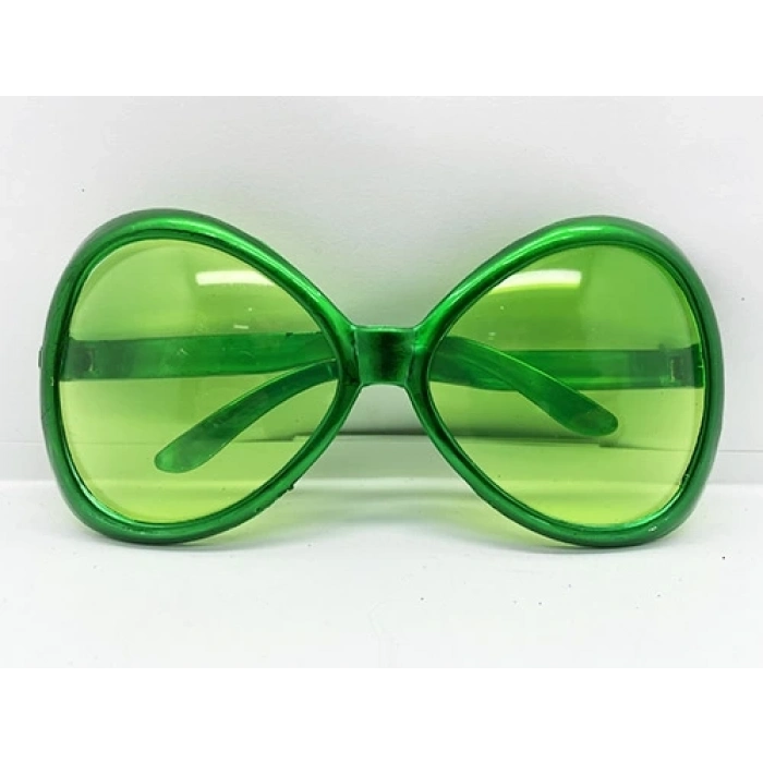 BFS   Yeşilçam Temalı Parti Gözlüğü Yeşil Renk 7x16 cm