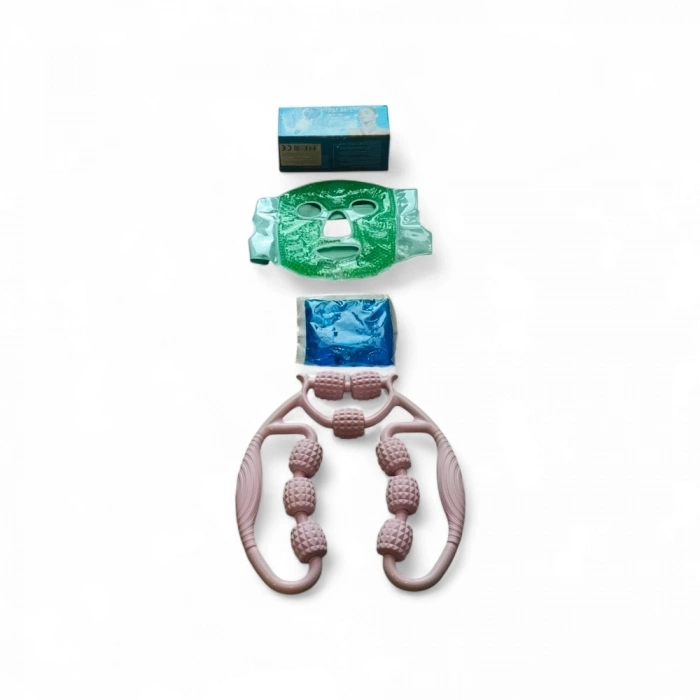 BFS Yüz Maskesi Cilt Bakım Seti – Maske, Buz Küresi, Termo Jel Ve Selülit Masaj Aleti